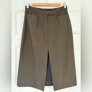 Isabel Marant light wool Brown pencil Skirt Size 2 (M) EUC